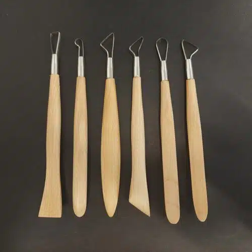 Spatel/bandmirette 15 cm set 6-delig