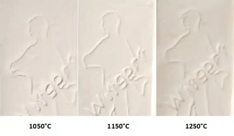 Witgert 001 Mont Blanc porselein gietklei