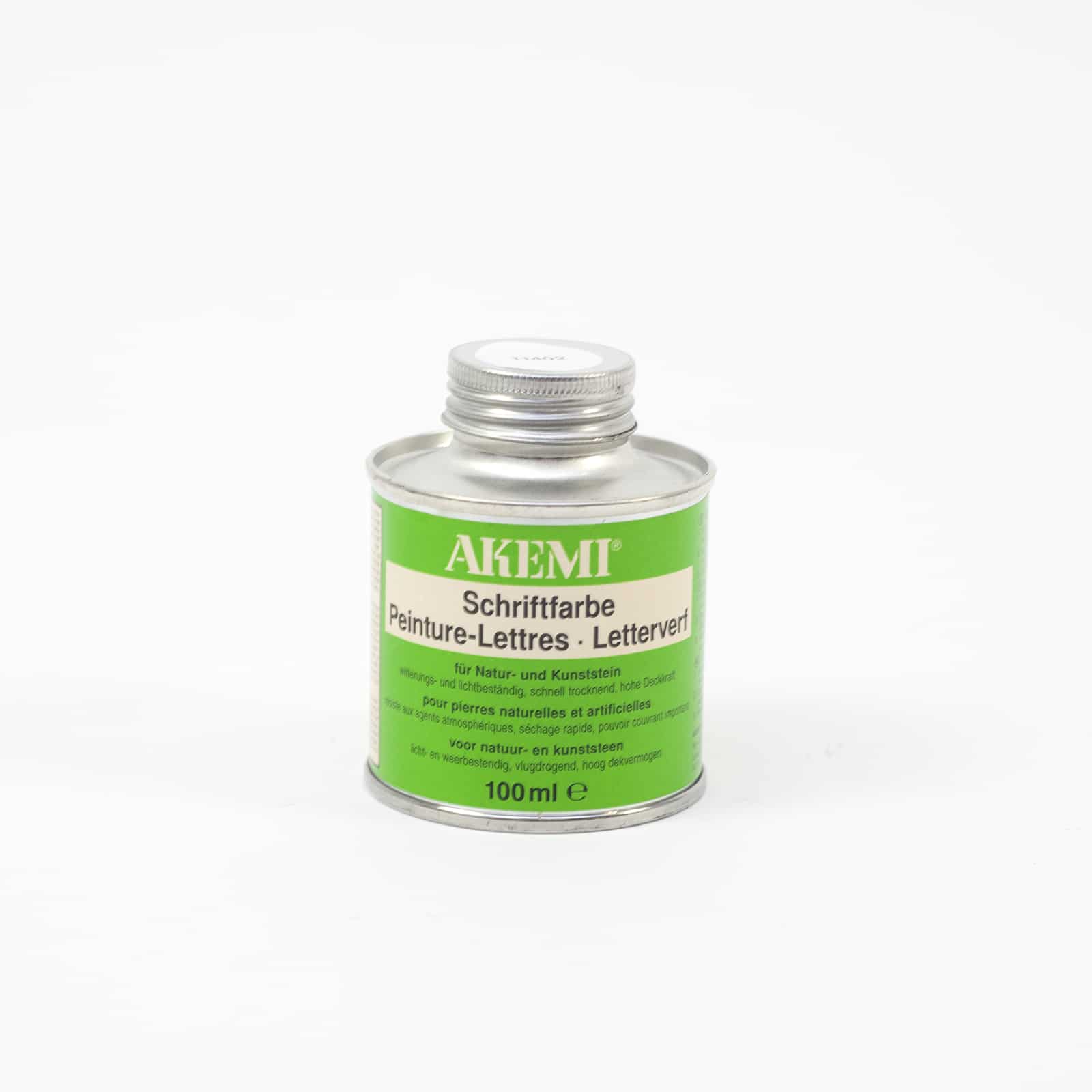 Akemi letterverf t.b.v. steen wit