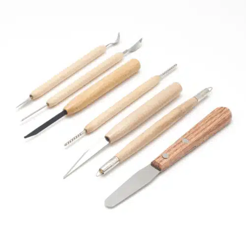 Boetseergereedschap set 7-delig