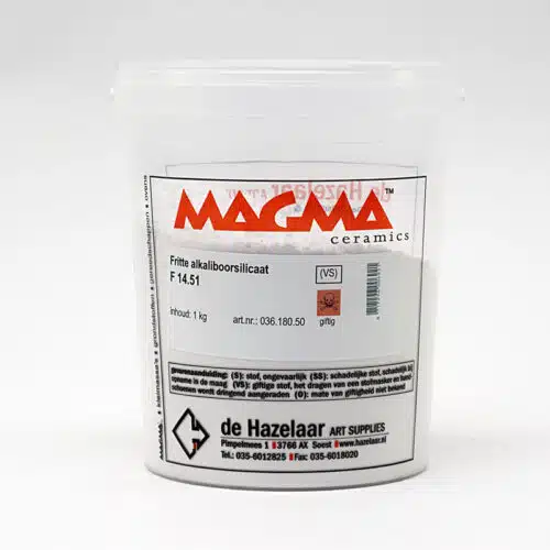 Fritte alkali-boor-silicaat