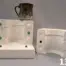 Gips gietmal UM135 3delig beker/kopje Ø 10 cm, h 9 cm
