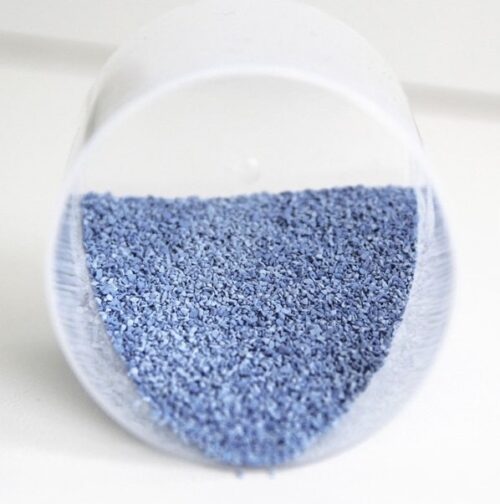 Glazuurgranulaat blauw