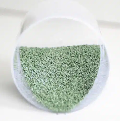 Glazuurgranulaat groen