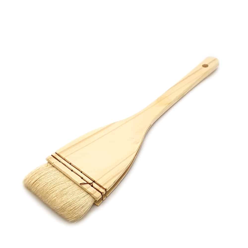 Hake kwast geitenhaar wit 7,5 cm
