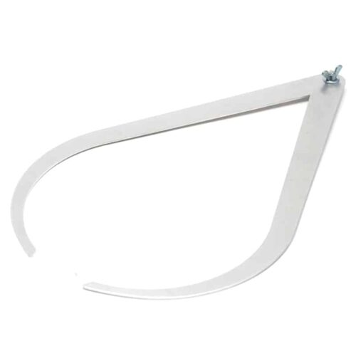 Krompasser aluminium 30 cm