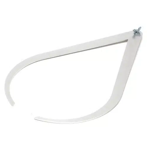 Krompasser aluminium 30 cm