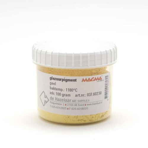 Magma glazuurpigment geel