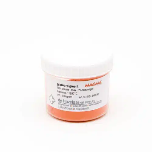 Magma glazuurpigment licht oranje