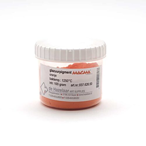 Magma glazuurpigment oranje