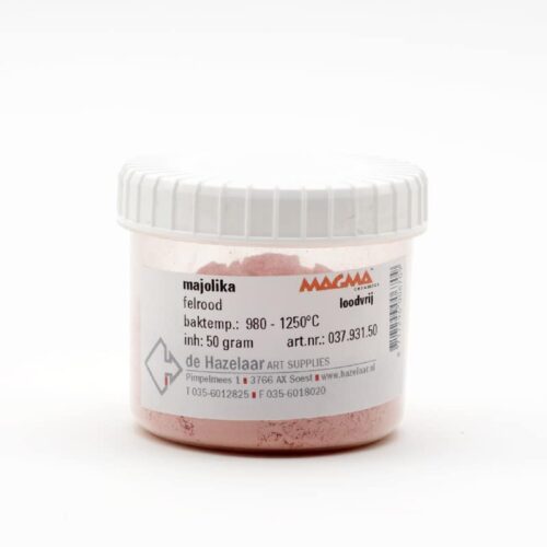 Magma majolika felrood