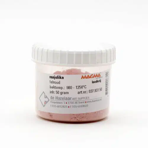 Magma majolika felrood