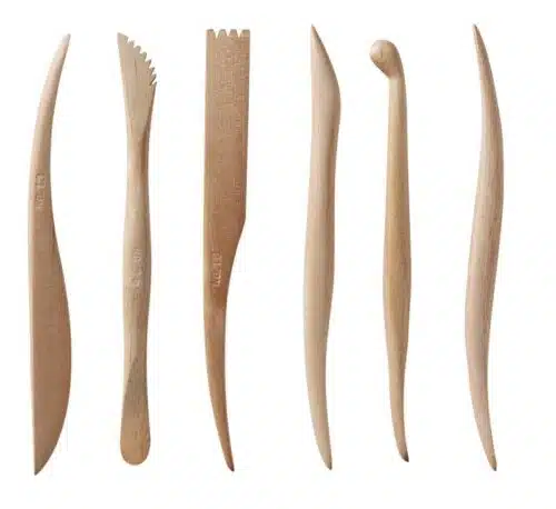 Palmhoutenspatel 15 cm set 6-delig