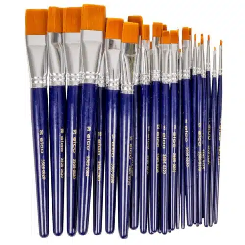 Penselenset 30-delig kunsthaar