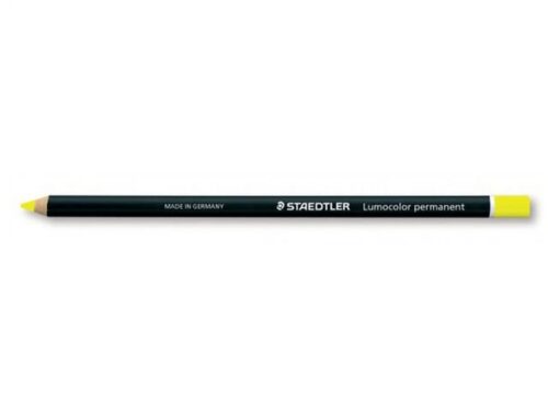 Potlood geel, glasochroom waterproof