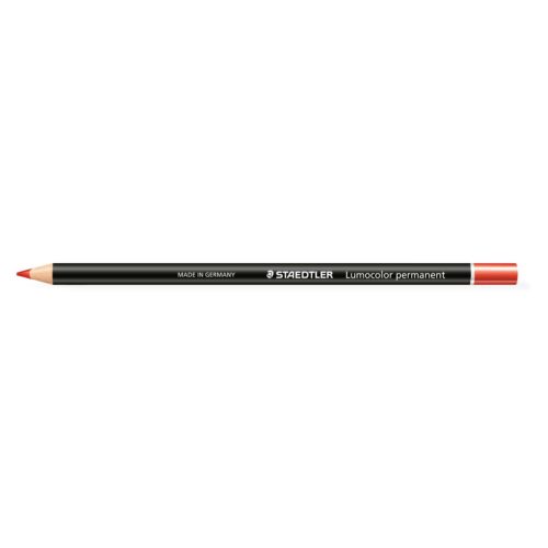 Potlood rood, glasochroom waterproof