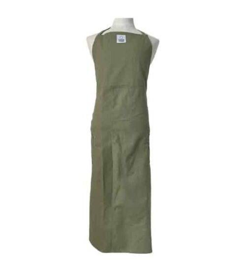 Schort canvas groen