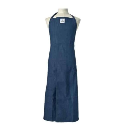 Schort jeans blauw