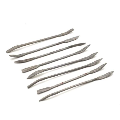Speksteenraspen 25 cm set 8-delig