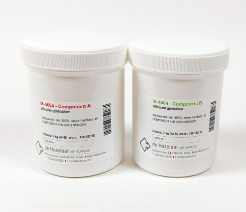 Siliconen gietrubber 4664 A+B