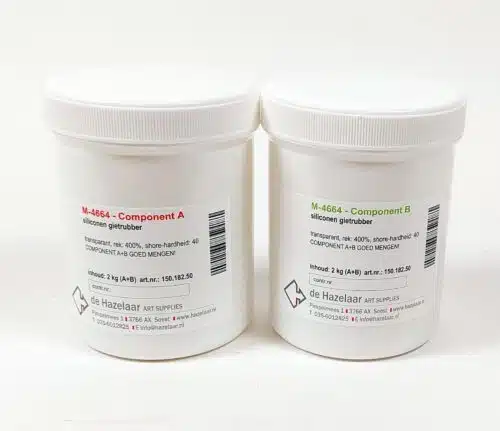 Siliconen gietrubber 4664 A+B