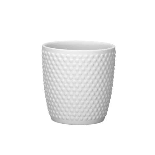 Beker met nopjes (D 9 cm, H 9 cm - 270 ml)
