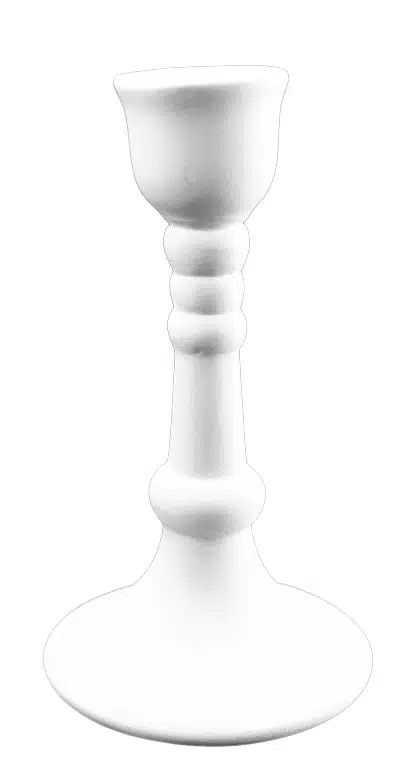 Kandelaar (D 8.5 cm, H 15 cm)