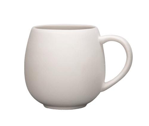 Ronde mok met oor groot (D 10 cm, H 12 cm - 450 ml)