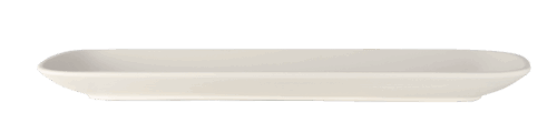Cakeschaal langwerpig (40 x 14 cm, H 3 cm)