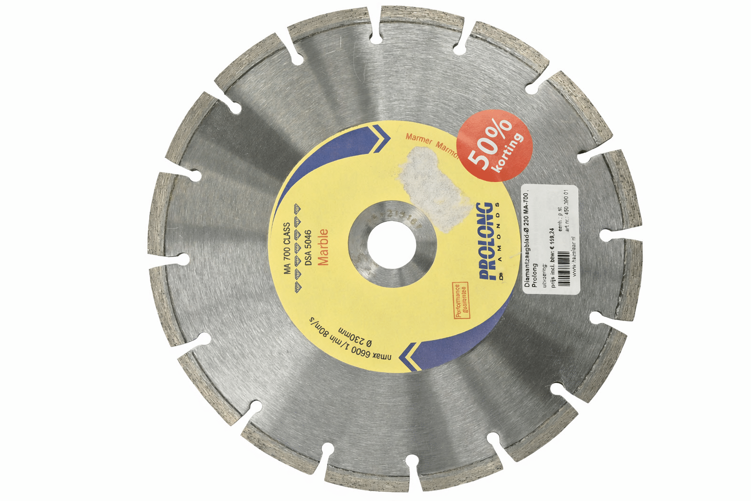 Diamantzaagblad-Ø 230 MA-700 , Prolong