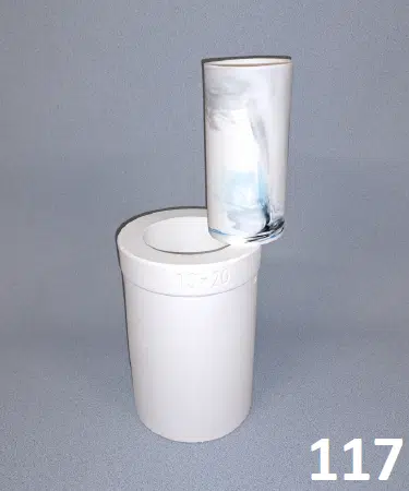 Gips gietmal UM117 vaas/cilinder Ø 10 cm, h 20 cm