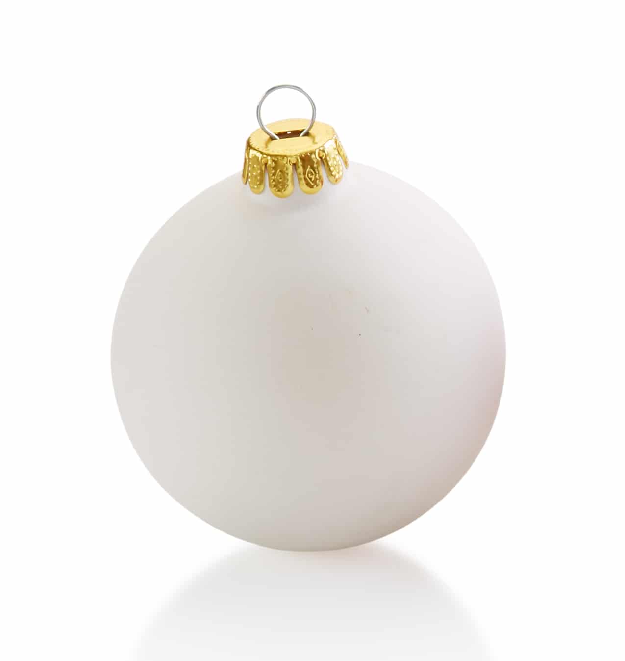 Kerstbal rond klein (D 6.5 cm)