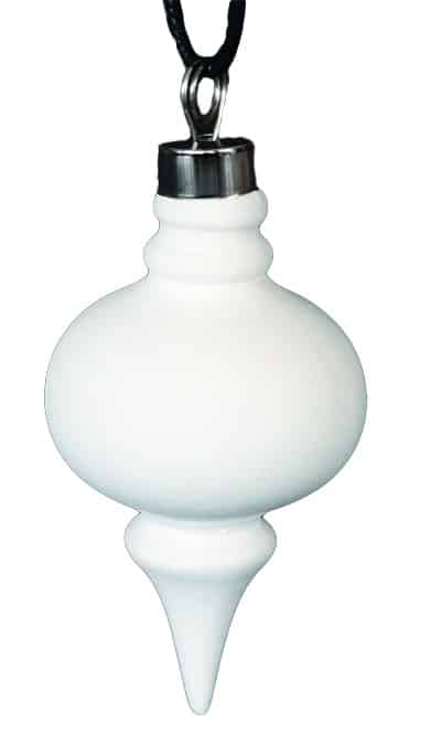 Kerstbal spits (H 10 cm)