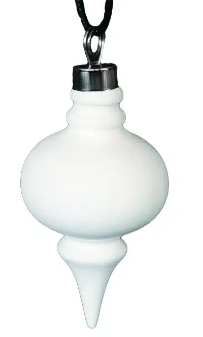 Kerstbal spits (H 10 cm)