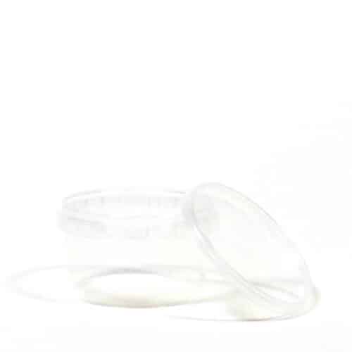 Pot met deksel transparant 500 ml