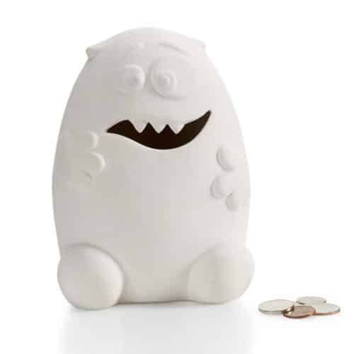 Spaarpot monster groot (H 16 cm)