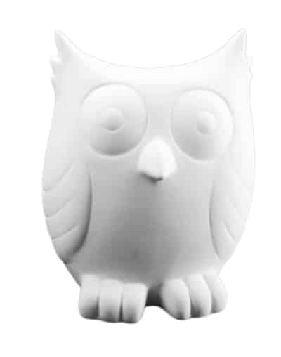 Spaarpot uiltje (H 13 cm)