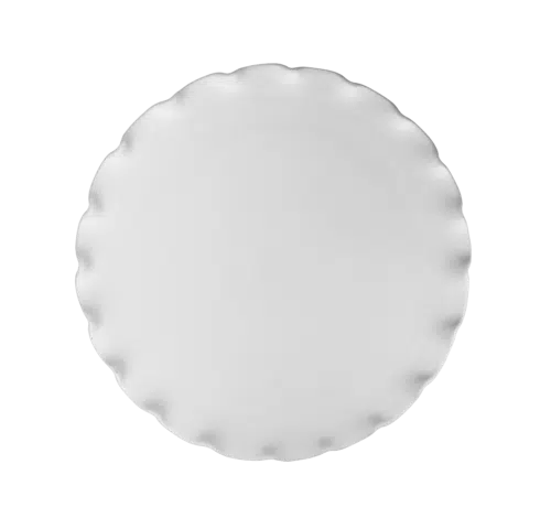Taartplateau bovenplaat gegolfd groot (D 34 cm, H 2.5 cm)