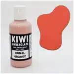 Kiwi Underglaze Coral Orange - 100 ml