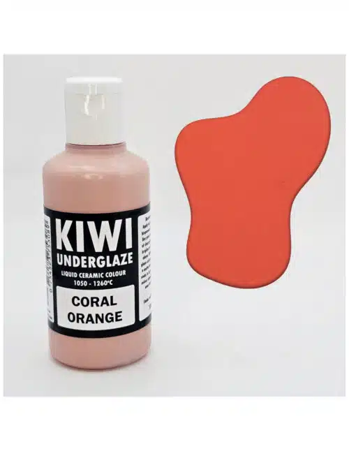 Kiwi Underglaze Coral Orange