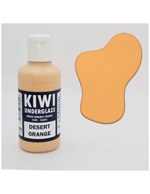Kiwi Underglaze Desert Orange
