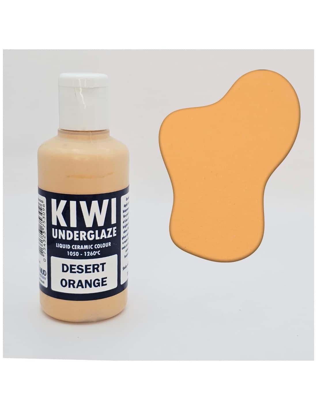 Kiwi Underglaze Desert Orange