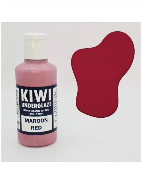 Kiwi Underglaze Maroon Red