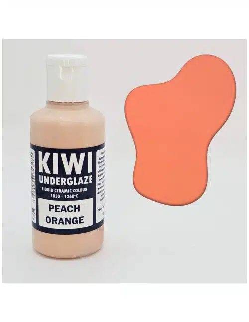 Kiwi Underglaze Peach Orange