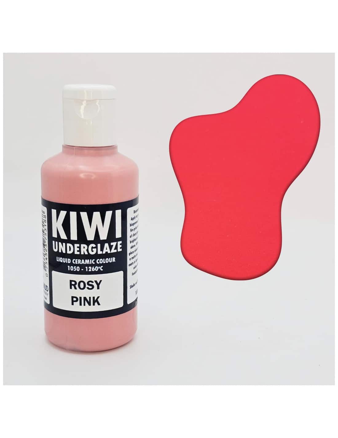 Kiwi Underglaze Rosy Pink