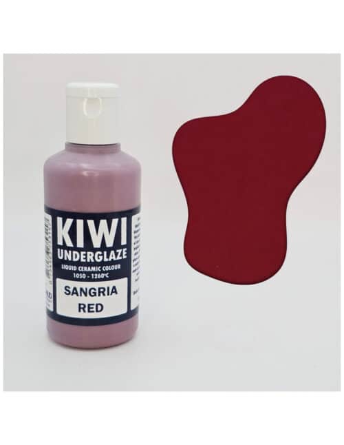 Kiwi Underglaze Sangria Red