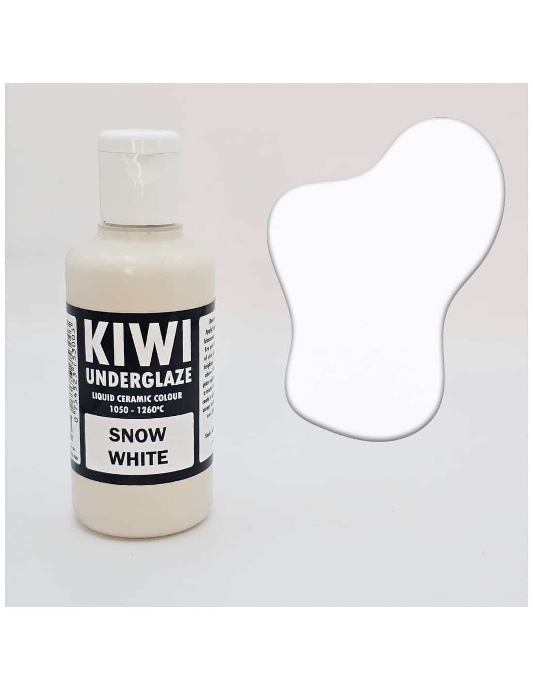 Kiwi Underglaze Snow White
