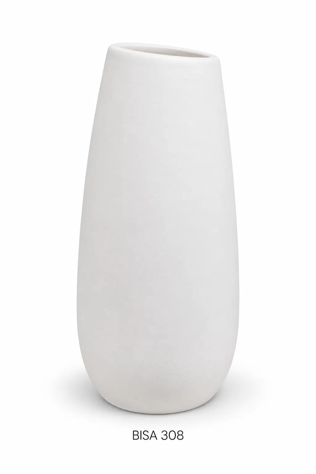 Assymetrische vaas H 21,5cm