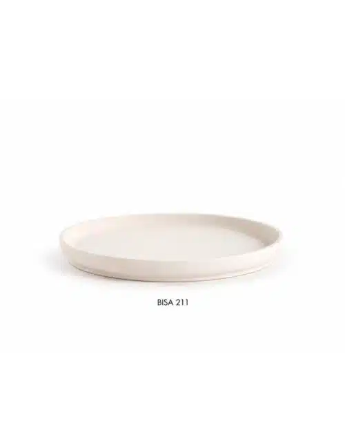 Bord met rechtopstaande rand D 21cm