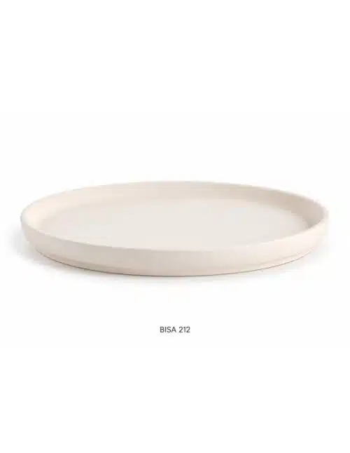 Bord met rechtopstaande rand D 26cm